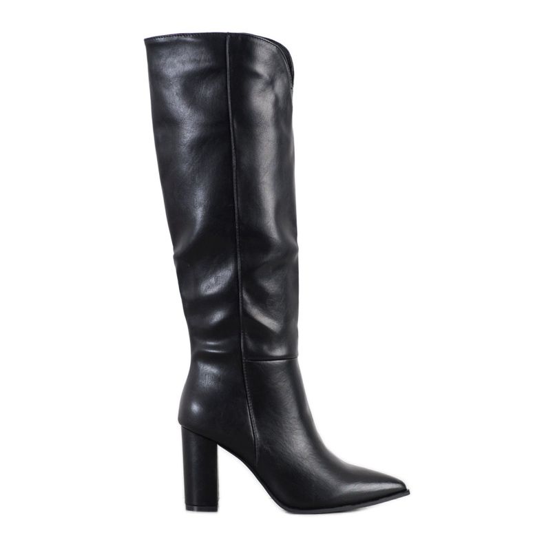 Seastar Elegante Stiefel mit Öko-Leder schwarz