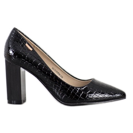 Goodin Pumpen auf einer Säule schwarz