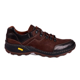Bednarek Polish Shoes Herren Trekking Lederschuhe Bednarek Activ Braun