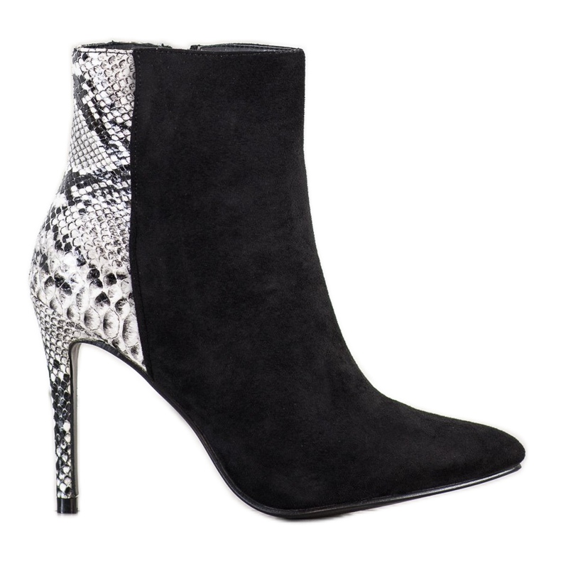 Small Swan Sexy Pin-Schlangen-Print schwarz