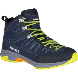 Trekkingschuhe Alpinus Tromso High Tactical marineblau GR43332 schwarz navy blau