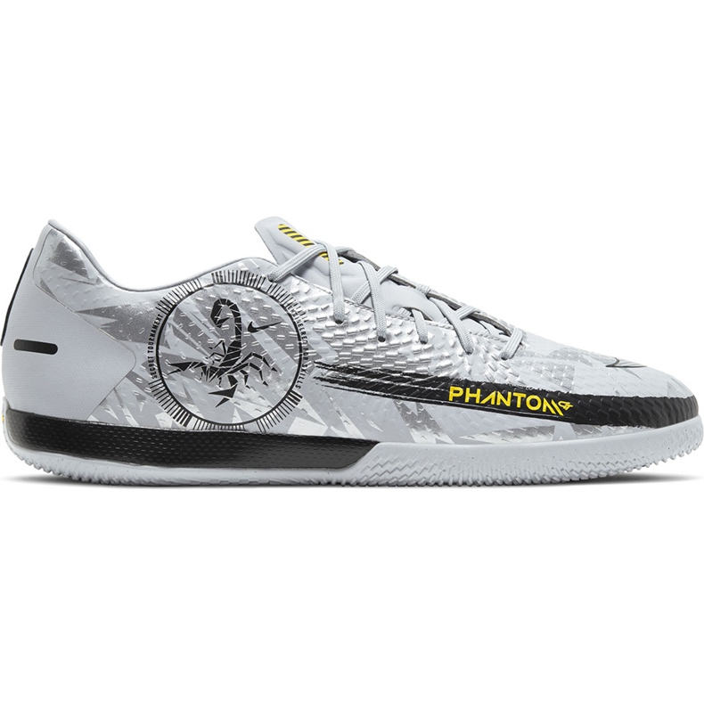 Nike Phantom Gt Scorpion Academy Ic DA2265 001 Fußballschuhe silber- silber-