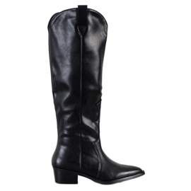 Seastar Schwarze Cowboystiefel