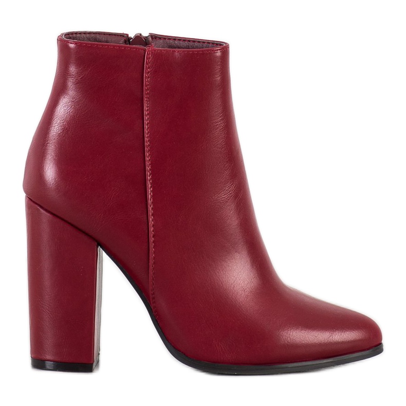 Camo Klassische Stiefel aus Ökoleder rot