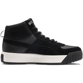 Herrenschuhe Puma Tarrenz Sb schwarz und weiß 370551 01