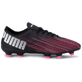 Fußballschuhe Puma Ultra 4.1 FG / AG M 106092 05 schwarz, schwarz, rosa schwarz