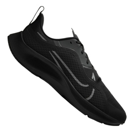 Laufschuhe Nike Air Zoom Pegasus 37 Shield M CQ7935-001 schwarz