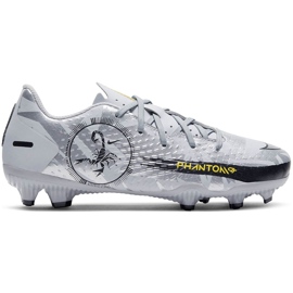 Nike Phantom Gt Academy Scorpion FG / MG Junior DB7631 001 Fußballschuhe weiß