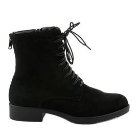 Schwarze Damen Arbeitsstiefel A8316 / A