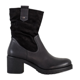 Flyfor Bequeme Freizeitstiefel schwarz