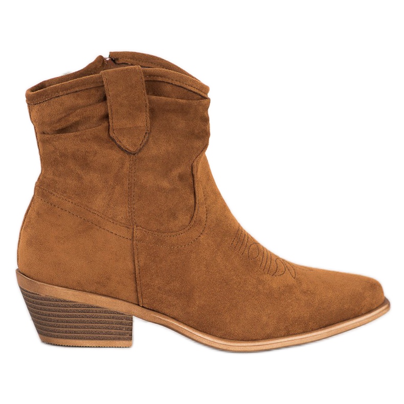 Cm Paris Cowboystiefel aus Wildleder braun