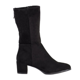 Hohe Stiefel von Sergio Leone schwarz