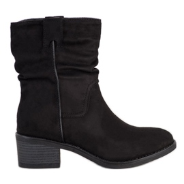 Super Mode Freizeitstiefel mit Wärme schwarz