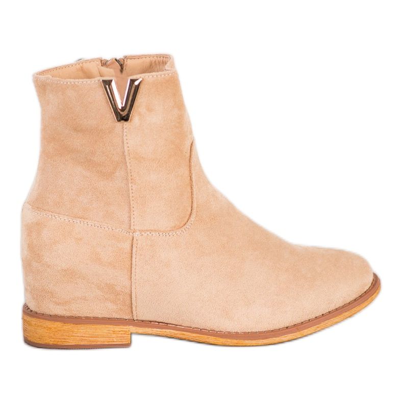 Sergio Todzi Elegante Keilstiefel beige