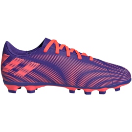 Fußballschuhe adidas Nemeziz.4 FxG Junior lila-pink EH0585