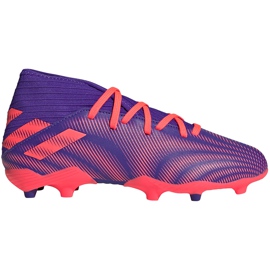 Fußballschuhe adidas Nemeziz.3 Fg Junior lila EH0580