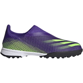 Adidas X Ghosted.3 Ll Tf Junior lila EH2016 Fußballschuhe