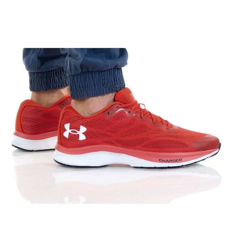 Under Armour Aufgeladener Bandit 6 M 3023019-600 weiß rot