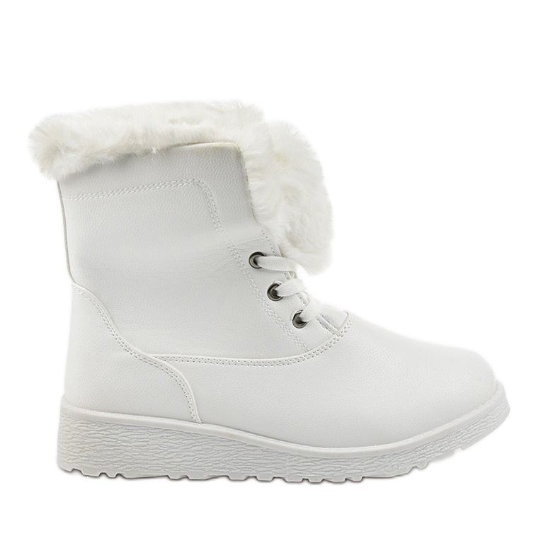 Weiße isolierte Stiefel von Inaleth