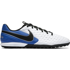 Nike Tiempo Legend 8 Academy Tf M AT6100 104 Fußballschuh weiß , weiß blau