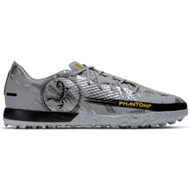 Nike Phantom Gt Scorpion Academy Dynamic Fit Tf DA2263 001 Fußballschuhe grau schwarz