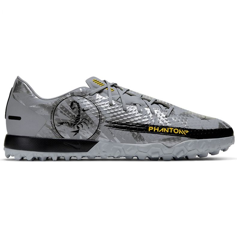 Nike Phantom Gt Scorpion Academy Dynamic Fit Tf DA2263 001 Fußballschuhe grau schwarz