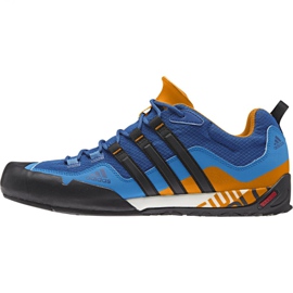 Adidas Terrex Swift Solo M AQ5296 Schuhe schwarz blau orange