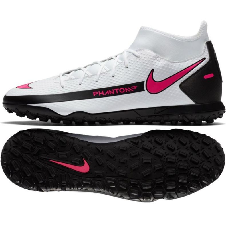 Nike Phantom Gt Club Df Tf CW6670 160 Fußballschuh weiß mehrfarbig