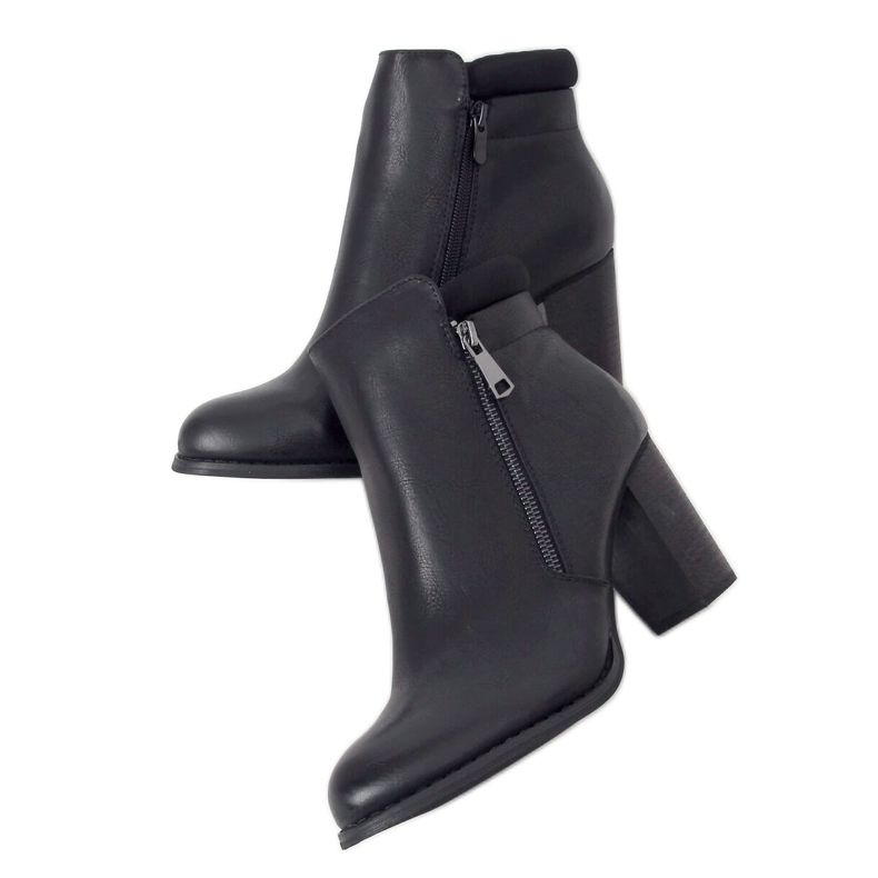 Schwarz 4599 Schwarze High Heels