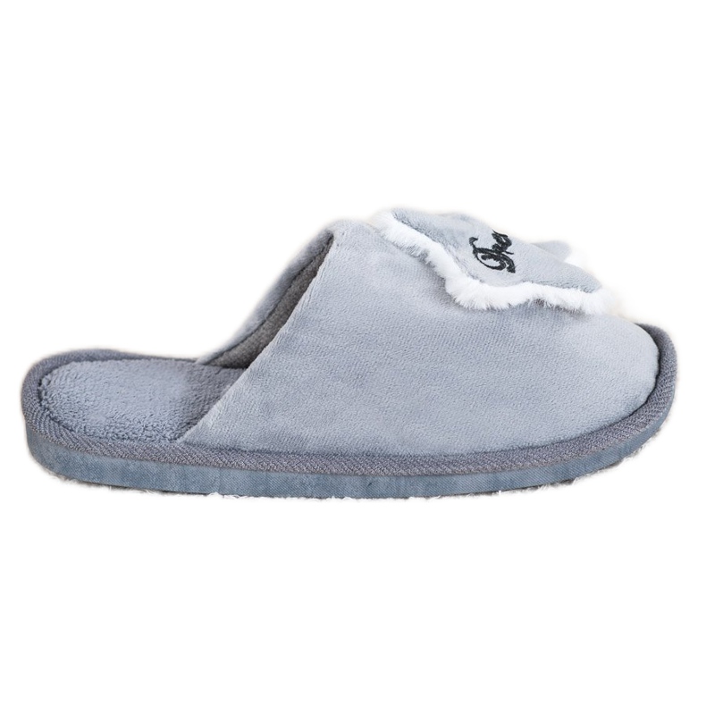 Bona Bequeme Traumhausschuhe grau