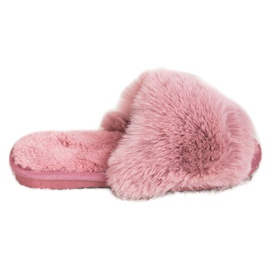 Bona Stilvolle rosa Hausschuhe