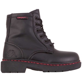 Kappa Deenish Kinderschuhe schwarz und pink 260840K 1122