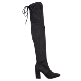 Forever Folie Stylische Stiefel schwarz
