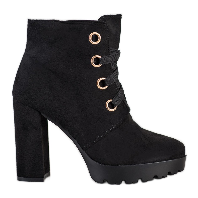 Juliet Schnürstiefeletten schwarz