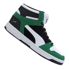 Puma Rebound LayUp Sd M 370219-05 weiß schwarz grün