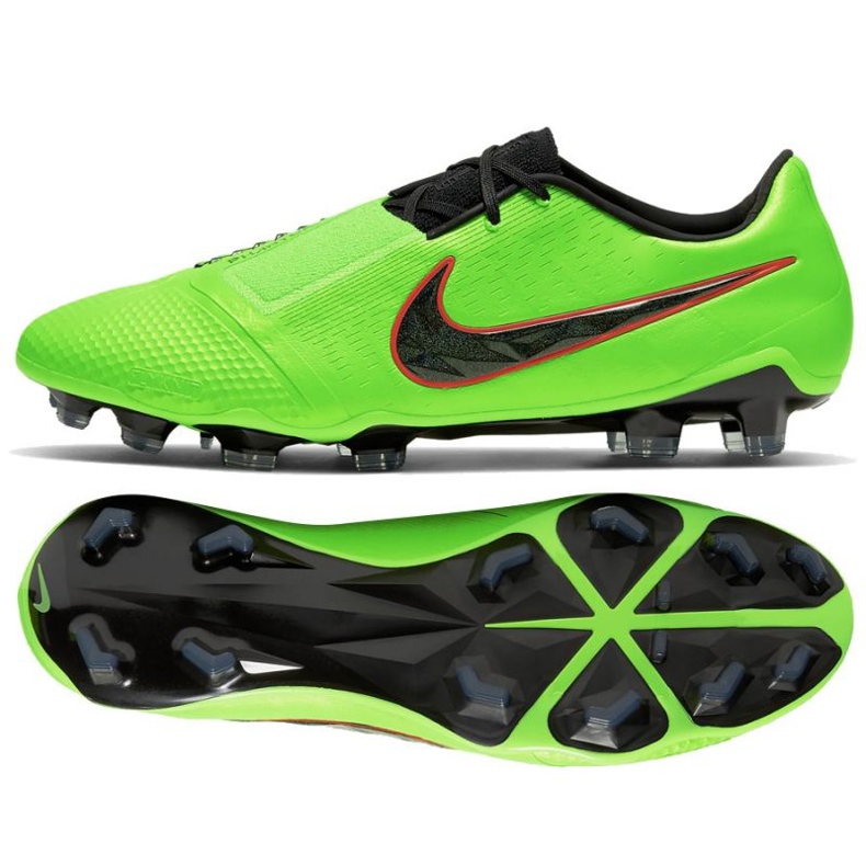 Nike Phantom Venom Elite Fg M AO7540 306 Fußballschuhe grün mehrfarbig