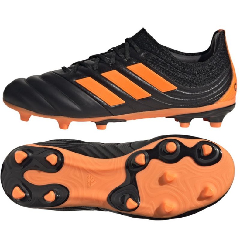 Adidas Copa 20.1 Fg Jr EH0887 Fußballschuhe orange, schwarz, orange schwarz
