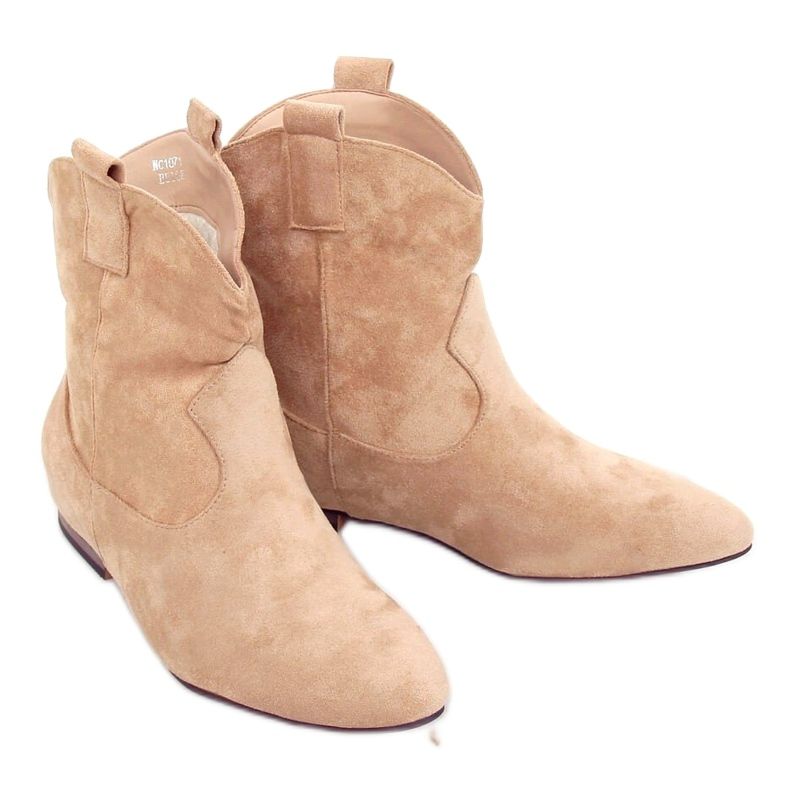 Damen Sashki Wildleder beige NC1071 Beige