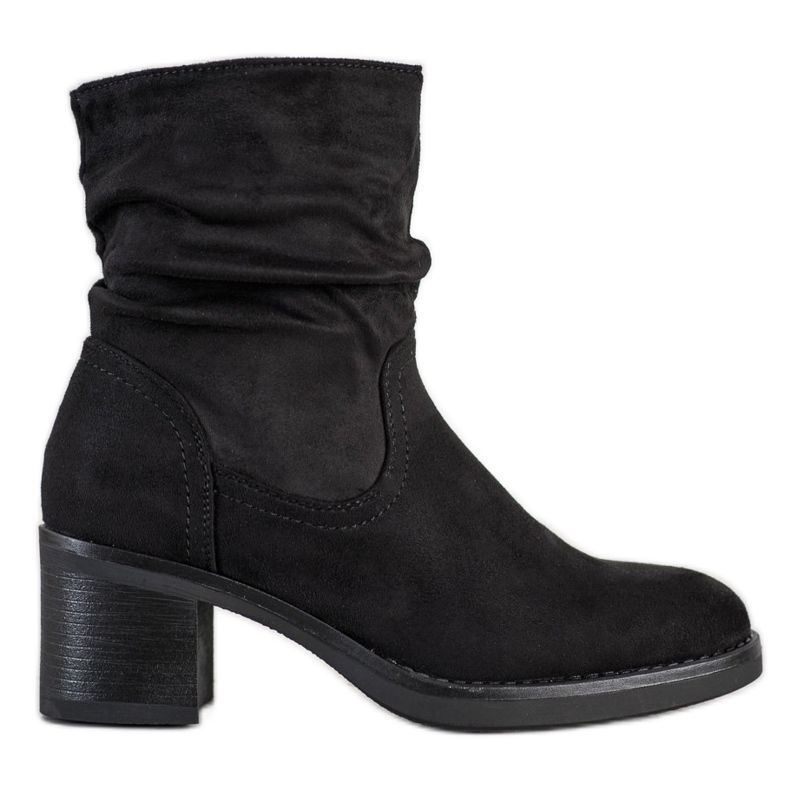 Super Mode Bequeme Freizeitstiefel schwarz