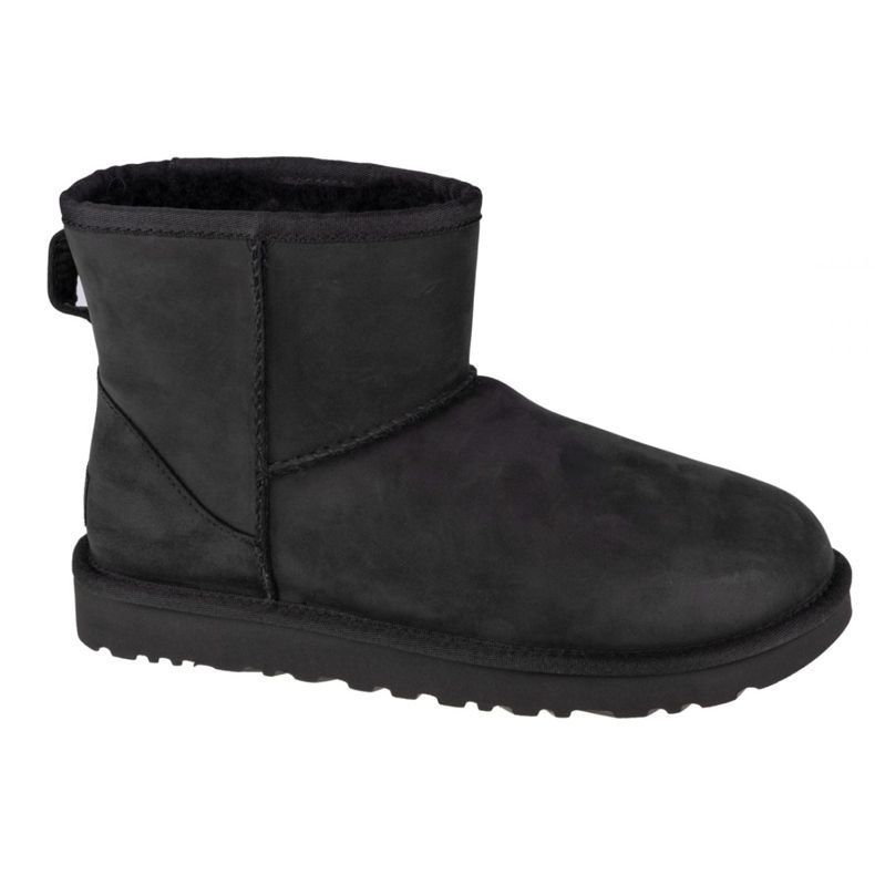 Stiefel Ugg W Classic Mini Leder W 1016558-BLK schwarz