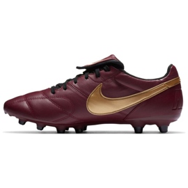 Nike Die Nike Premier Ii Fg M 917803 690 Fußballschuhe mehrfarbig burgund, gold