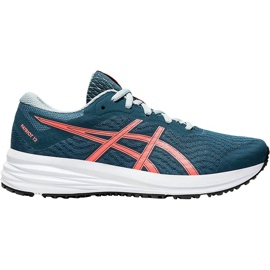Asics Patriot 12 Gs grün 1014A139 400 Laufschuhe für Kinder