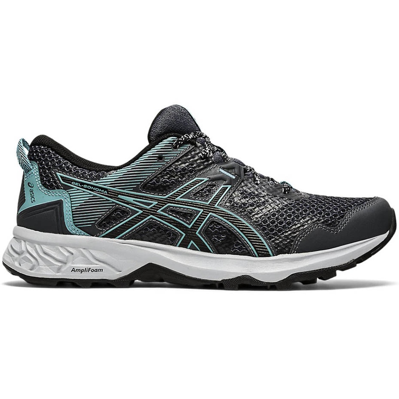 Damen Laufschuhe Asics Gel Sonoma 5 dunkelgrau 1012A568 022