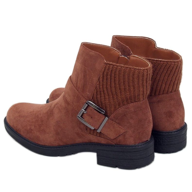 Braun Braune Damenstiefel E2210 Camel