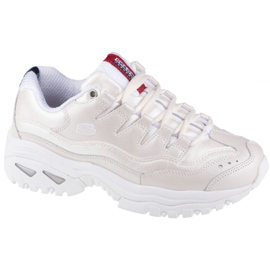 Skechers Energy-Glacier W 13411-WHT Schuhe beige weiß