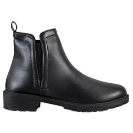 Balada Warme schwarze Chelsea Boots