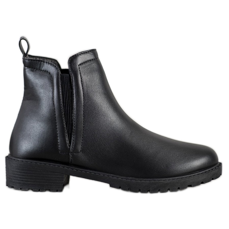 Balada Warme schwarze Chelsea Boots