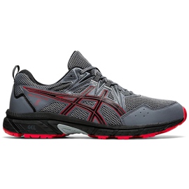 Herren Asics Gel Venture 8 Laufschuhe grau-rot 1011A824 020
