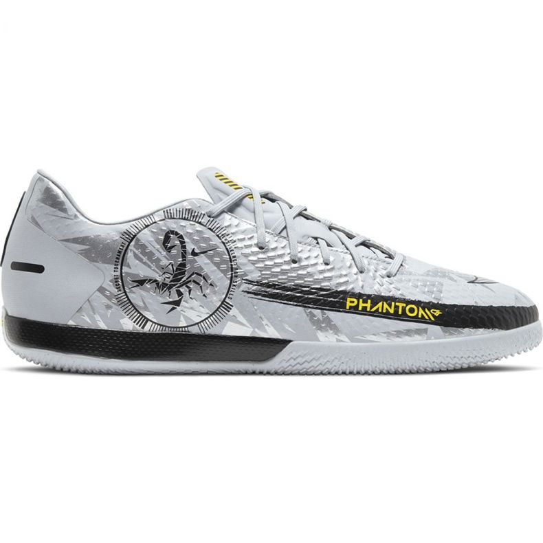 Nike Phantom Gt Scorpion Academy Ic M DA2265 001 Fußballschuhe grau mehrfarbig