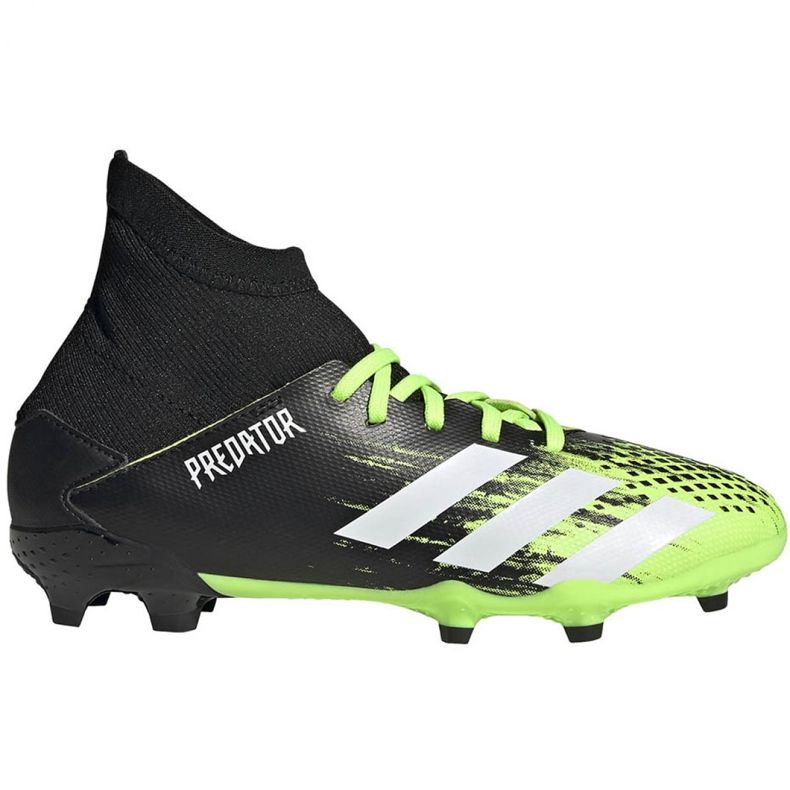 Adidas Predator 20.3 Fg Jr EH3024 Fußballschuhe orange, schwarz, grün schwarz